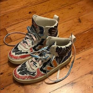 Veja Multicolor High-Top Sneakers (size 7)